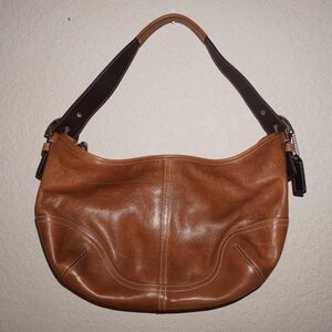 Coach Women's Tan and Brown Bag